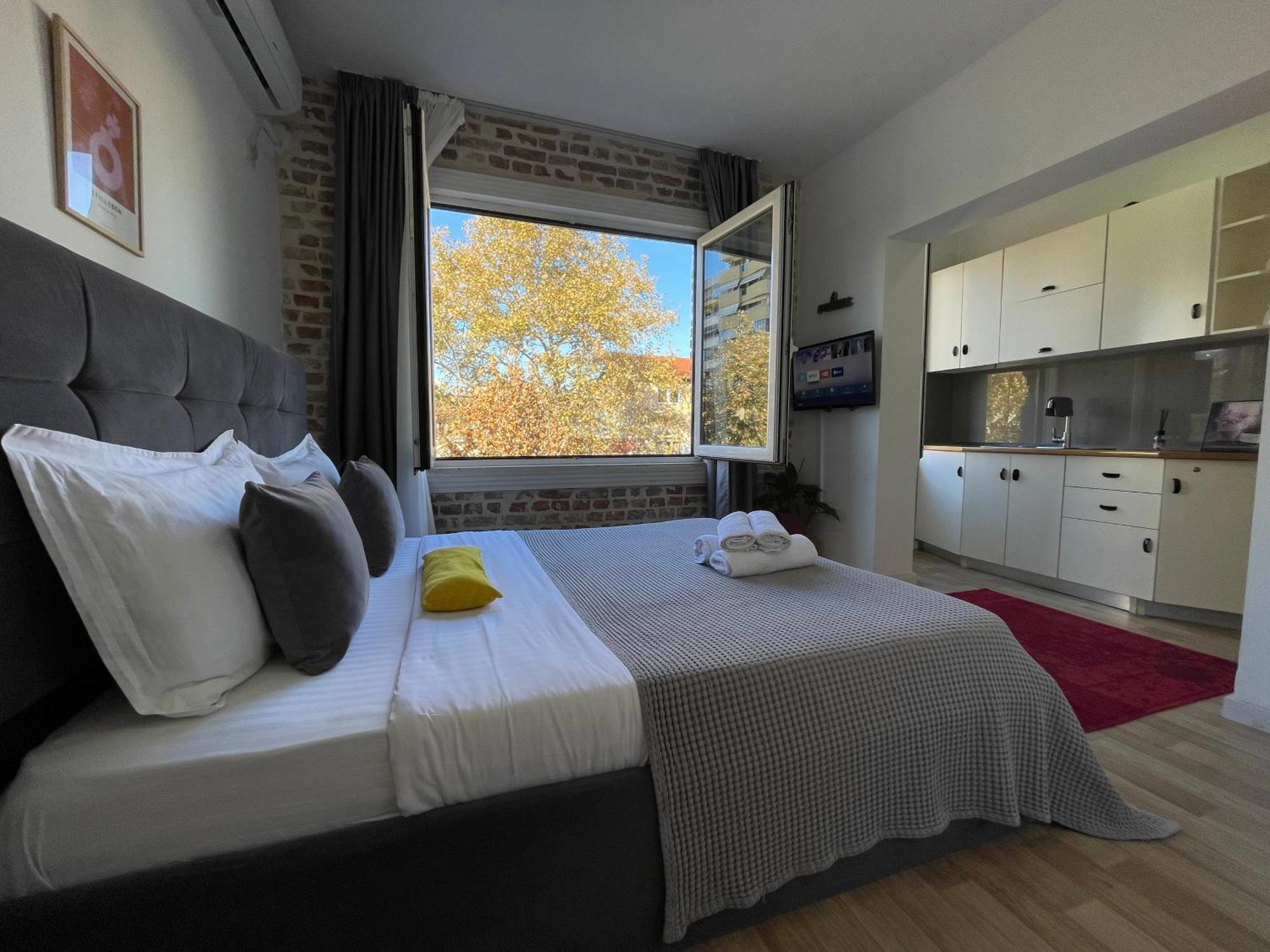 Bricks Studio Apartments ティラナ エクステリア 写真