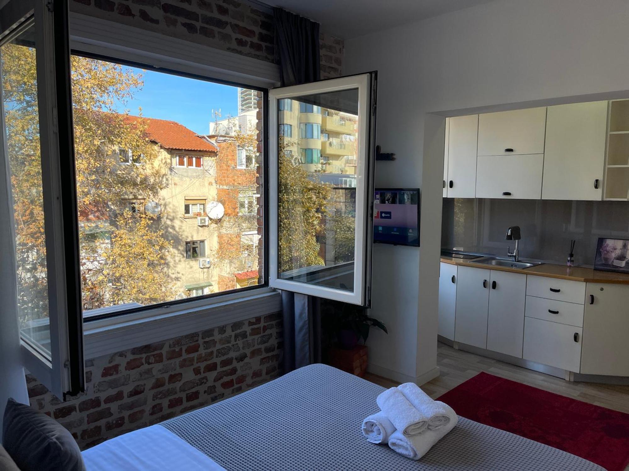 Bricks Studio Apartments ティラナ エクステリア 写真